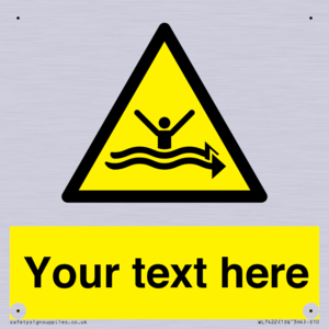 Custom Warning strong currents